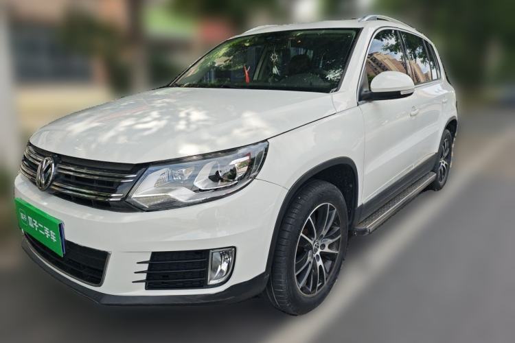 Used Volkswagen Tiguan 2015 1.8TSI Automatic Two-Wheel Drive Luxury Model Guazi used car, China used car export, Used car for sale, Used Volkswagen cars, Cheapest cars for sale