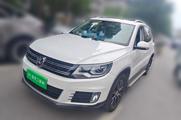Used Volkswagen Tiguan 2015 1.8TSI Automatic Two-Wheel Drive Luxury Model Guazi used car, China used car export, Used car for sale, Used  cars, Cheapest cars for sale
