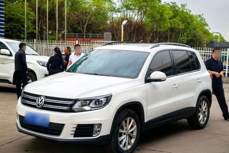 Volkswagen Tiguan 2015 1.8TSI Automatic Two-Wheel Drive Comfort Edition usado Guazi used car, China used car export, Used car for sale, Used cars, Cheapest cars for sale