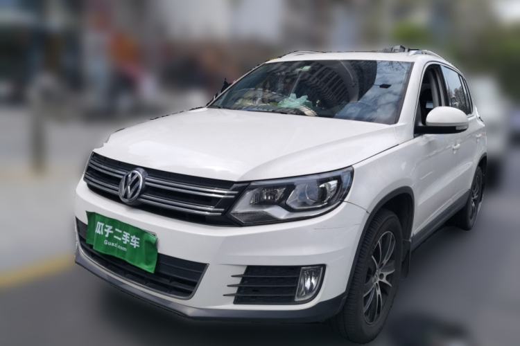 Used Volkswagen Tiguan 2015 1.8TSI Automatic Two-Wheel Drive Luxury Model Guazi used car, China used car export, Used car for sale, Used cars, Cheapest cars for sale