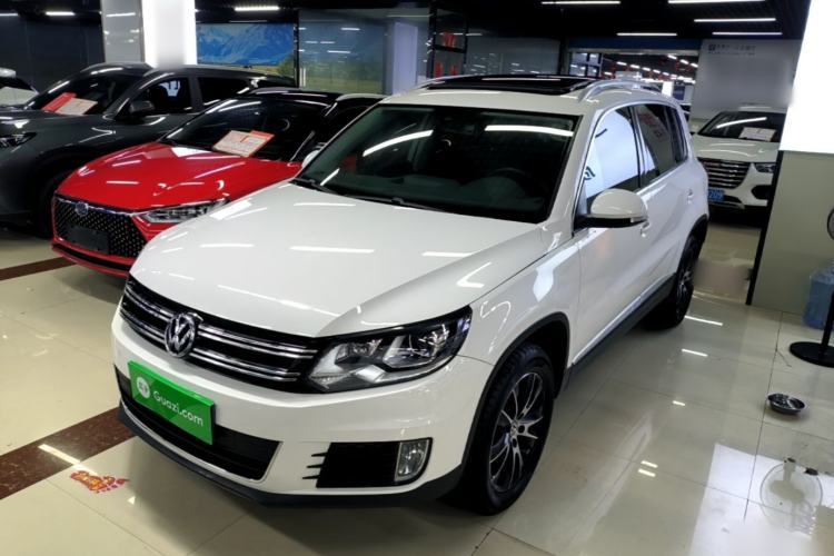 Used Volkswagen Tiguan 2015 1.8TSI Automatic Two-Wheel Drive Luxury Model Guazi used car, China used car export, Used car for sale, Used cars, Cheapest cars for sale