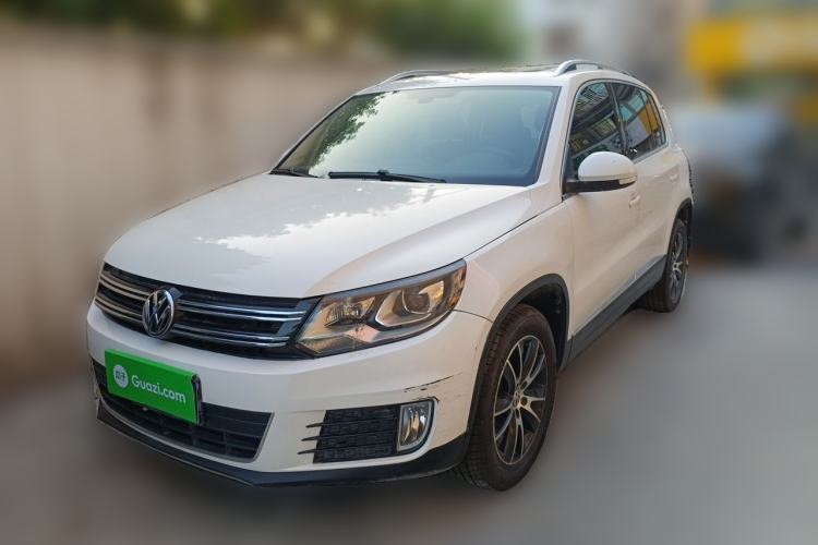 Used Volkswagen Tiguan 2015 1.8TSI Automatic Two-Wheel Drive Luxury Model Guazi used car, China used car export, Used car for sale, Used cars, Cheapest cars for sale
