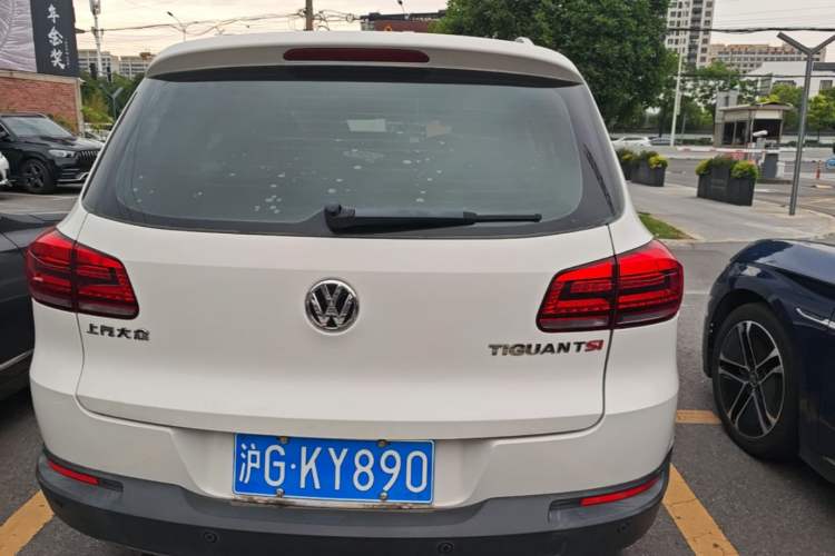 Used Volkswagen Tiguan 2015 1.8TSI Automatic Two-Wheel Drive Luxury Model Rear