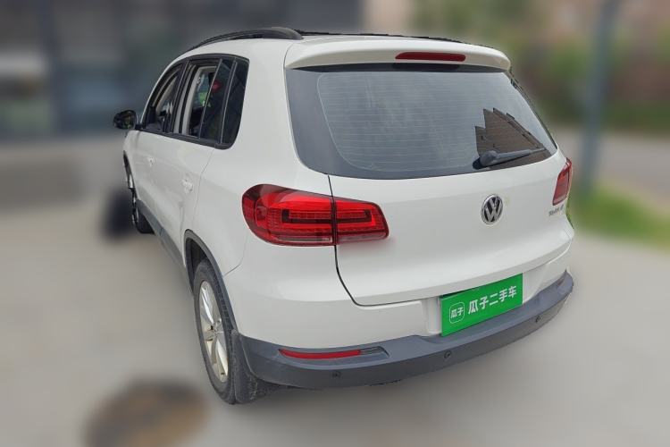Used Volkswagen Tiguan 2015 1.8TSI Automatic All-Wheel Drive Style Vision Edition Rear Left 45 Deg
