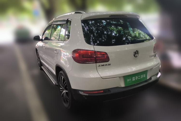 Used Volkswagen Tiguan 2015 2.0 TSI Automatic All-Wheel Drive Flagship Edition Rear Left 45 Deg