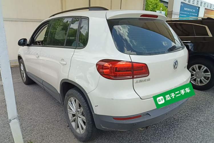 Used Volkswagen Tiguan 2015 1.8TSI Automatic Two-Wheel Drive Comfort Edition Rear Left 45 Deg