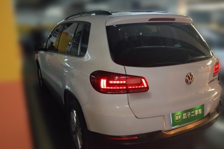 Used Volkswagen Tiguan 2015 1.8TSI Automatic Two-Wheel Drive Comfort Edition Rear Left 45 Deg