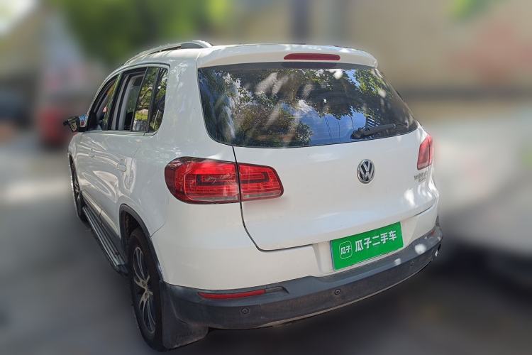 Used Volkswagen Tiguan 2015 1.8TSI Automatic Two-Wheel Drive Luxury Model Rear Left 45 Deg
