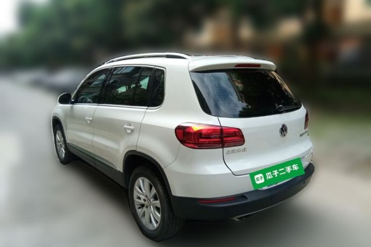 Used Volkswagen Tiguan 2015 1.8TSI Automatic Two-Wheel Drive Luxury Model Rear Left 45 Deg