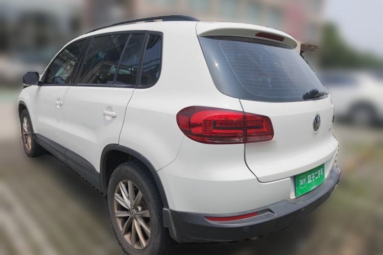 Used Volkswagen Tiguan 2015 1.8TSI Automatic Two-Wheel Drive Comfort Edition Rear Left 45 Deg