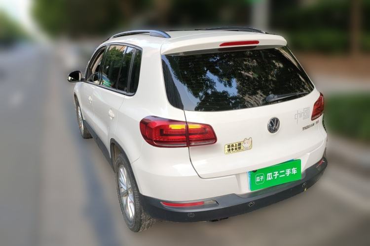 Used Volkswagen Tiguan 2015 1.8TSI Automatic Two-Wheel Drive Comfort Edition Rear Left 45 Deg