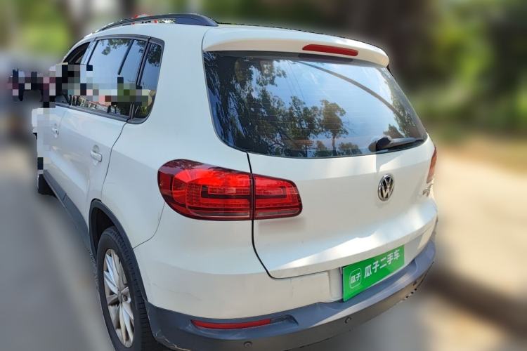 Used Volkswagen Tiguan 2015 1.8TSI Automatic Two-Wheel Drive Comfort Edition Rear Left 45 Deg
