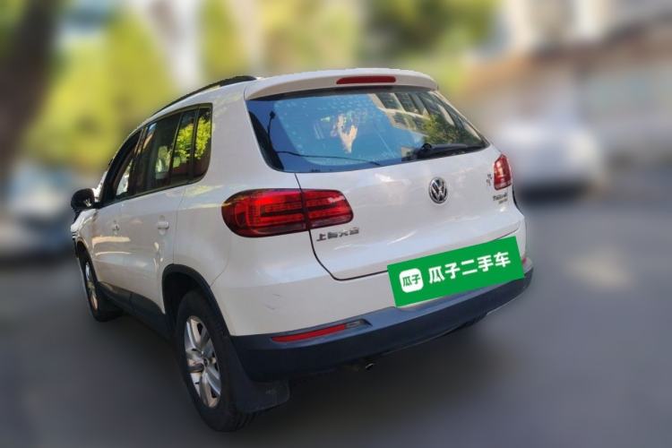 Used Volkswagen Tiguan 2015 1.8TSI Automatic Two-Wheel Drive Trend Edition Rear Left 45 Deg