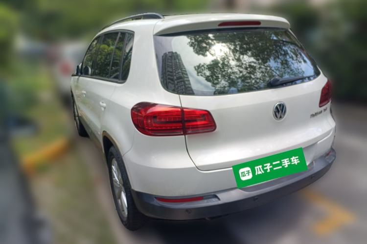 Used Volkswagen Tiguan 2015 1.8TSI Automatic Two-Wheel Drive Comfort Edition Rear Left 45 Deg