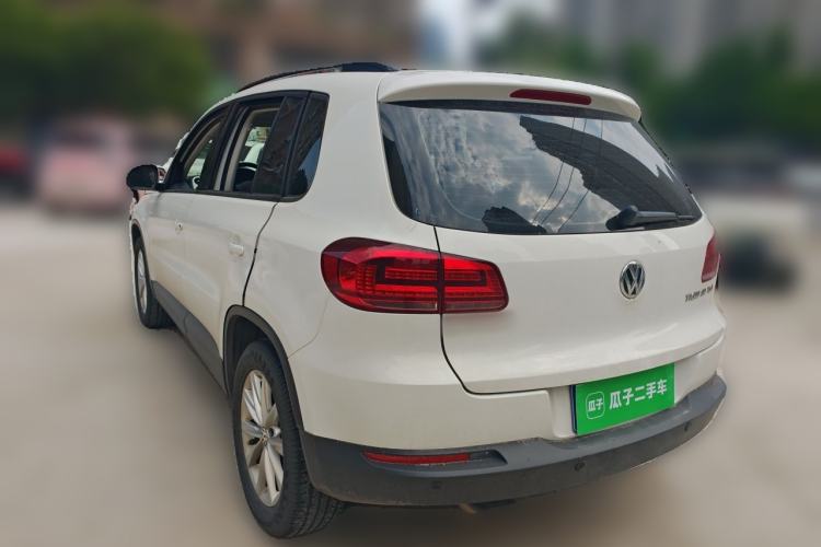 Used Volkswagen Tiguan 2015 1.8TSI Automatic Two-Wheel Drive Comfort Edition Rear Left 45 Deg