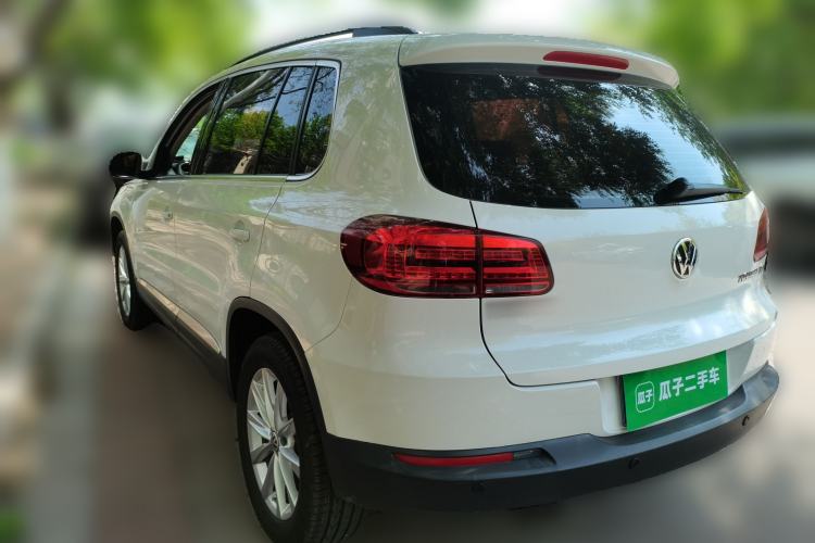 Used Volkswagen Tiguan 2015 1.8TSI Automatic Two-Wheel Drive Comfort Edition Rear Left 45 Deg