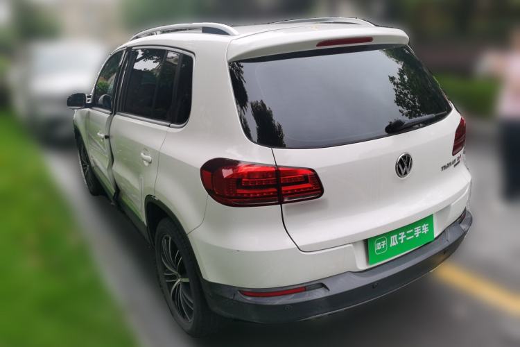 Used Volkswagen Tiguan 2015 2.0 TSI Automatic All-Wheel Drive Flagship Edition Rear Left 45 Deg