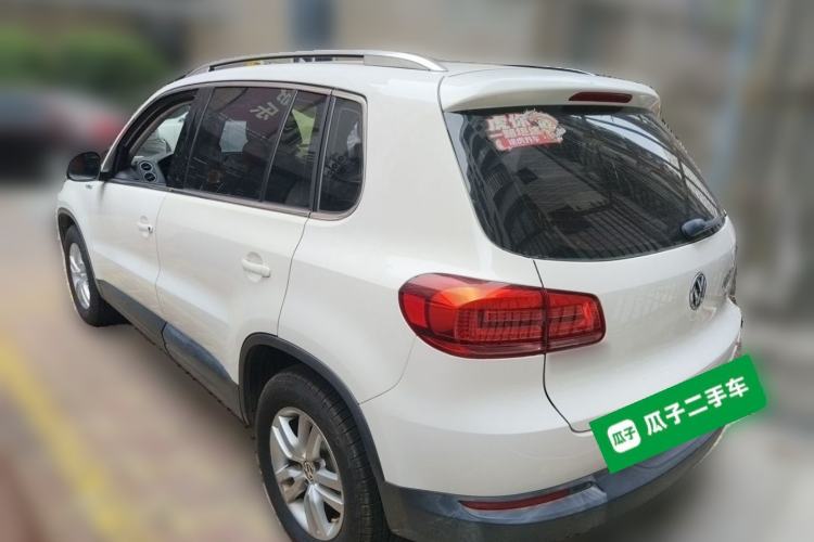Used Volkswagen Tiguan 2015 1.8TSI Automatic Two-Wheel Drive Trend Edition Rear Left 45 Deg