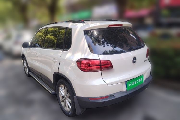 Used Volkswagen Tiguan 2015 1.8TSI Automatic Two-Wheel Drive Comfort Edition Rear Left 45 Deg