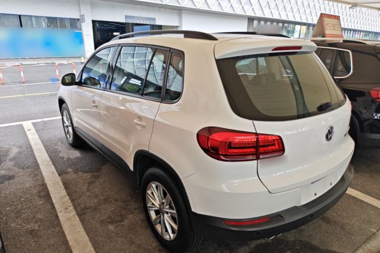 Used Volkswagen Tiguan 2015 1.8TSI Automatic Two-Wheel Drive Comfort Edition Rear Left 45 Deg