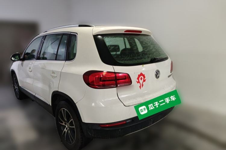 Used Volkswagen Tiguan 2015 1.8TSI Automatic Two-Wheel Drive Luxury Model Rear Left 45 Deg