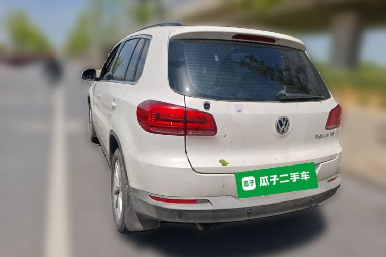Used Volkswagen Tiguan 2015 1.8TSI Automatic Two-Wheel Drive Comfort Edition Rear Left 45 Deg