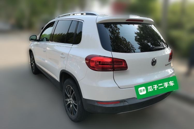 Used Volkswagen Tiguan 2015 1.8TSI Automatic Two-Wheel Drive Luxury Model Rear Left 45 Deg