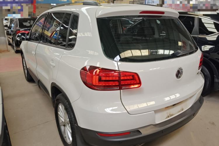 Used Volkswagen Tiguan 2015 1.8TSI Automatic Two-Wheel Drive Comfort Edition Rear Left 45 Deg