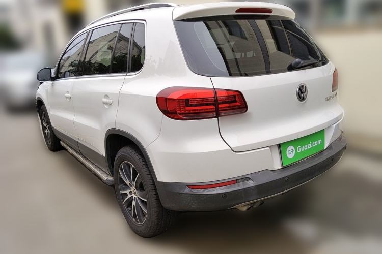 Used Volkswagen Tiguan 2015 1.8TSI Automatic Two-Wheel Drive Luxury Model Rear Left 45 Deg