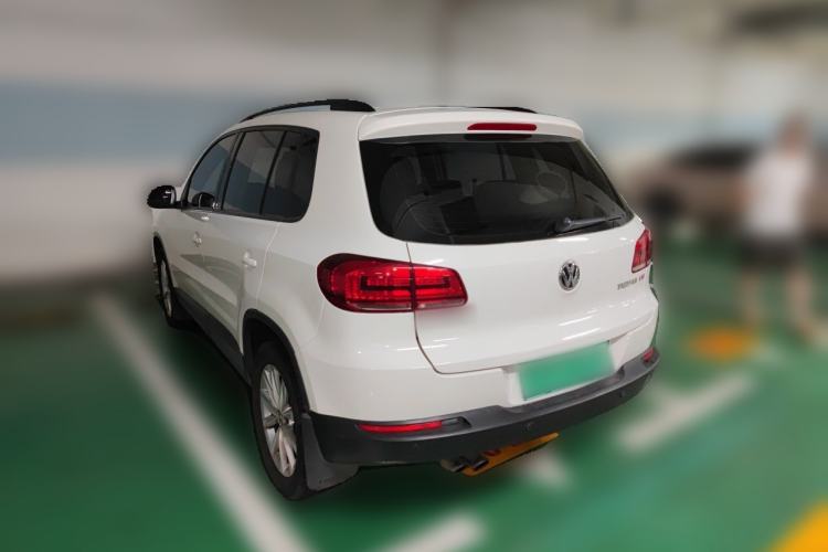 Used Volkswagen Tiguan 2015 1.8TSI Automatic Two-Wheel Drive Comfort Edition Rear Left 45 Deg