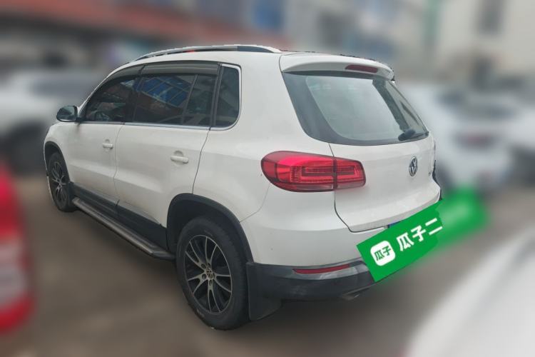Used Volkswagen Tiguan 2015 1.8TSI Automatic Two-Wheel Drive Luxury Model Rear Left 45 Deg