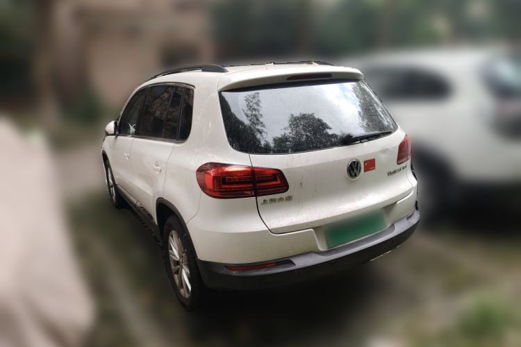 Used Volkswagen Tiguan 2015 1.8TSI Automatic Two-Wheel Drive Comfort Edition Rear Left 45 Deg