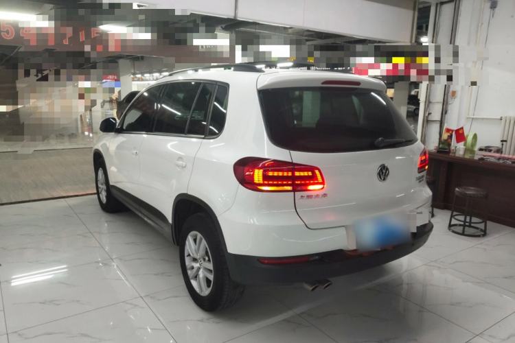 Used Volkswagen Tiguan 2015 1.8TSI Automatic Two-Wheel Drive Trend Edition Rear Left 45 Deg