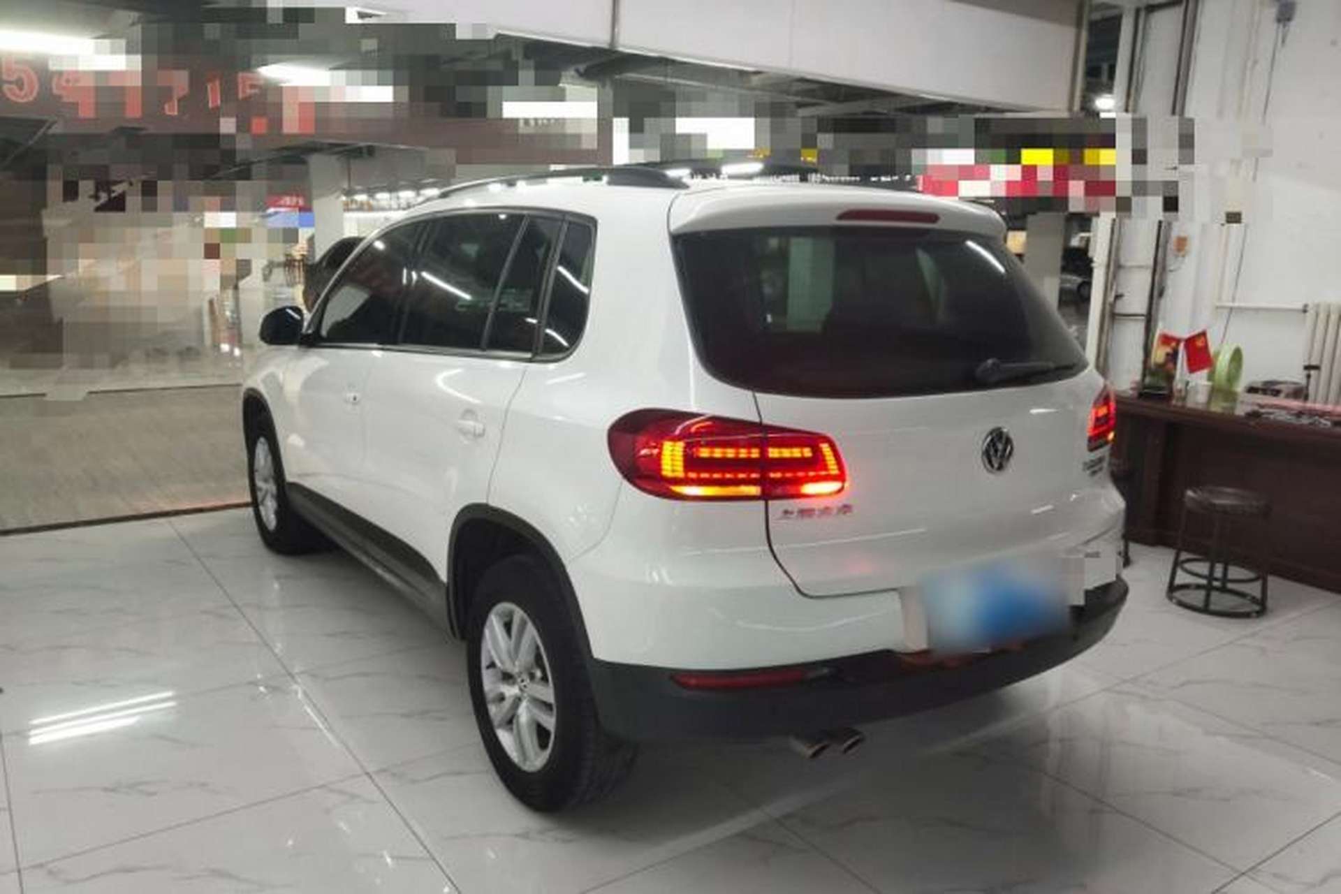 Used Volkswagen Tiguan 2015 1.8TSI Automatic Two-Wheel Drive Trend Edition Rear Left 45 Deg