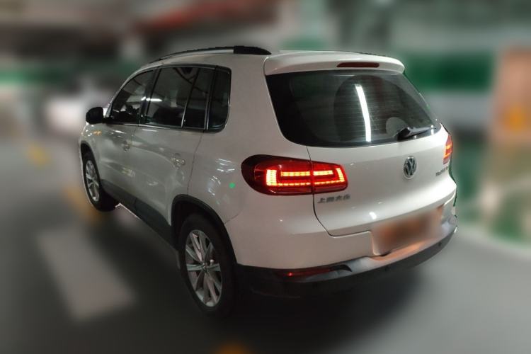 Used Volkswagen Tiguan 2015 1.8TSI Automatic Two-Wheel Drive Comfort Edition Rear Left 45 Deg