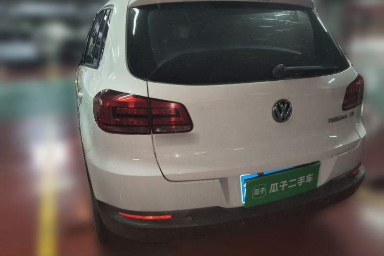 Used Volkswagen Tiguan 2015 1.8TSI Automatic Two-Wheel Drive Comfort Edition Rear Left 45 Deg