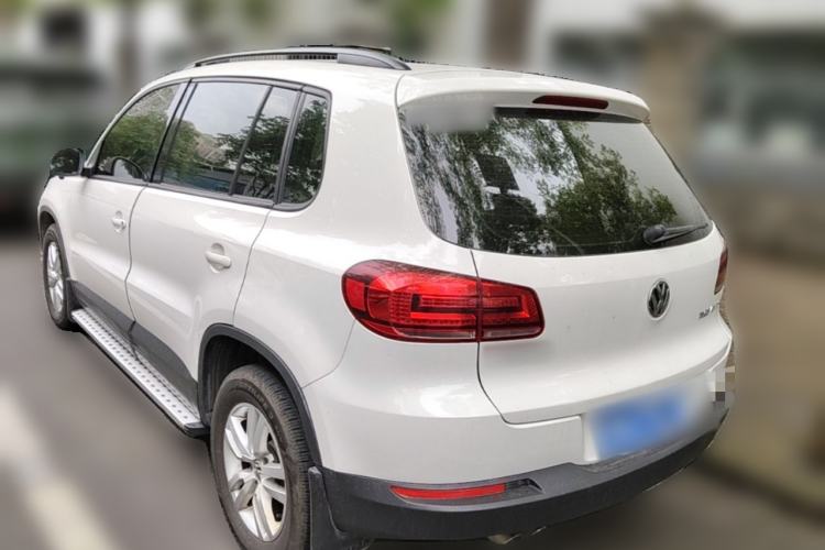 Used Volkswagen Tiguan 2015 1.8TSI Automatic Two-Wheel Drive Trend Edition Rear Left 45 Deg