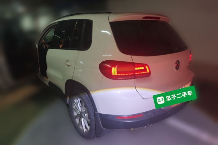 Used Volkswagen Tiguan 2015 1.8TSI Automatic Two-Wheel Drive Comfort Edition Rear Left 45 Deg