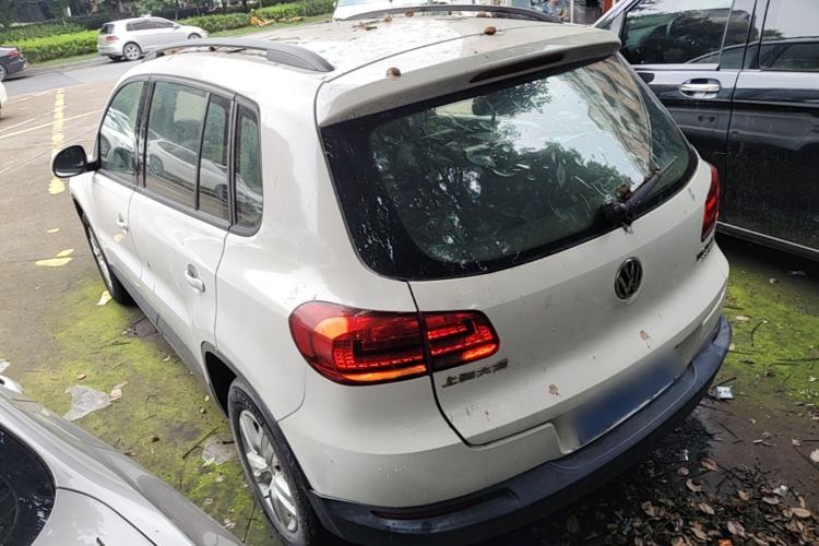 Used Volkswagen Tiguan 2015 1.8TSI Automatic Two-Wheel Drive Trend Edition Rear Left 45 Deg