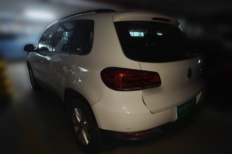 Used Volkswagen Tiguan 2015 1.8TSI Automatic Two-Wheel Drive Comfort Edition Rear Left 45 Deg