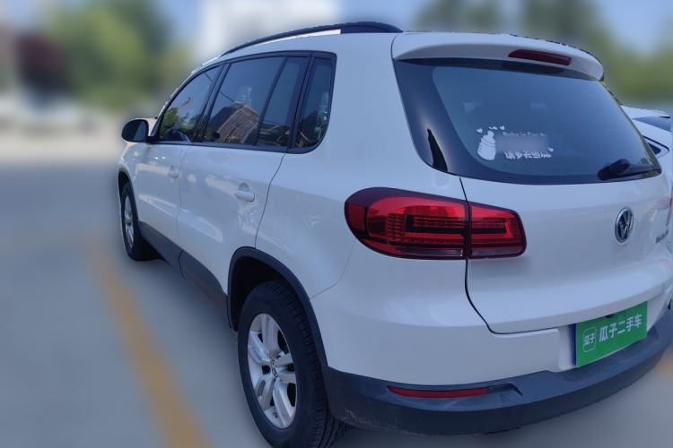 Used Volkswagen Tiguan 2015 1.8TSI Automatic Two-Wheel Drive Trend Edition Rear Left 45 Deg