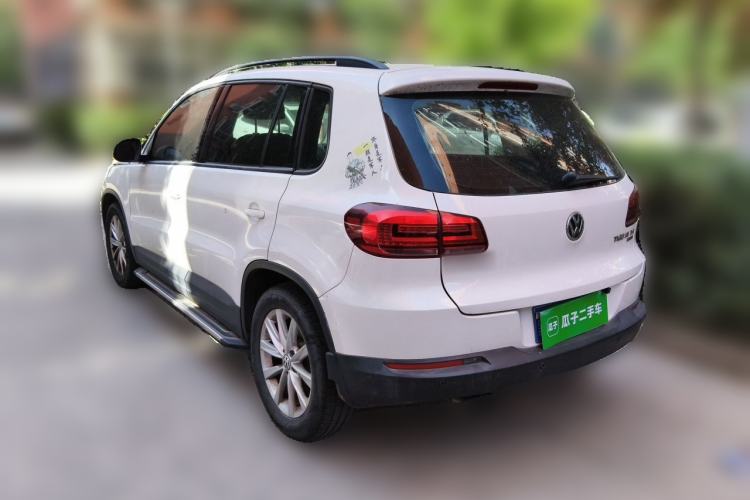 Used Volkswagen Tiguan 2015 1.8TSI Automatic All-Wheel Drive Comfort Edition Rear Left 45 Deg