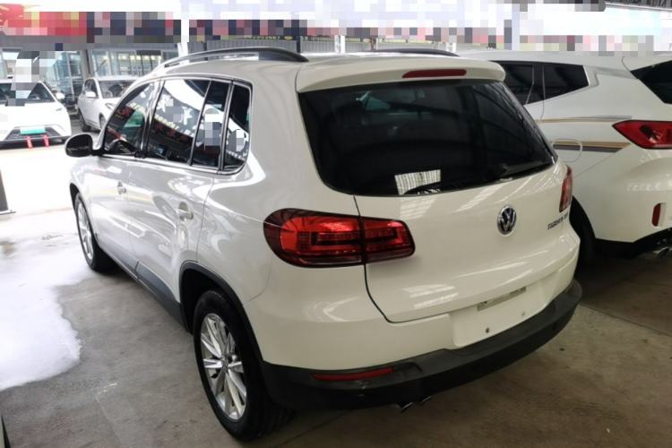 Used Volkswagen Tiguan 2015 1.8TSI Automatic Two-Wheel Drive Comfort Edition Rear Left 45 Deg
