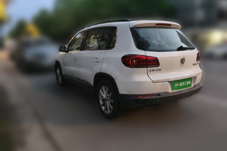 Used Volkswagen Tiguan 2015 1.8TSI Automatic Two-Wheel Drive Comfort Edition Rear Left 45 Deg