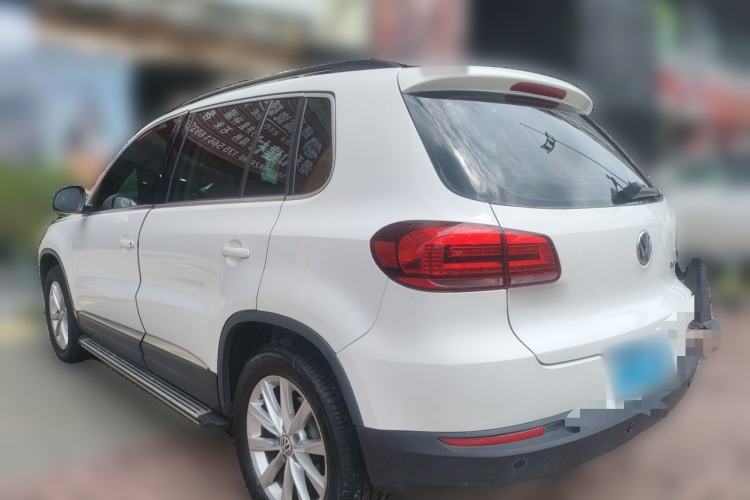 Used Volkswagen Tiguan 2015 1.8TSI Automatic Two-Wheel Drive Comfort Edition Rear Left 45 Deg