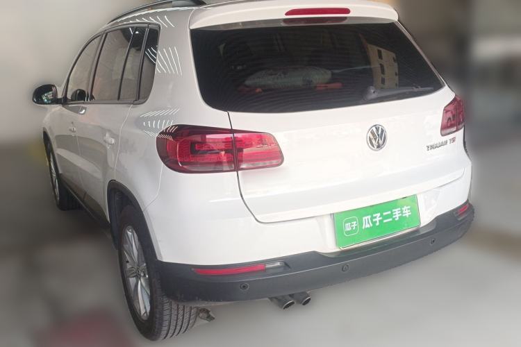 Used Volkswagen Tiguan 2015 1.8TSI Automatic Two-Wheel Drive Comfort Edition Rear Left 45 Deg