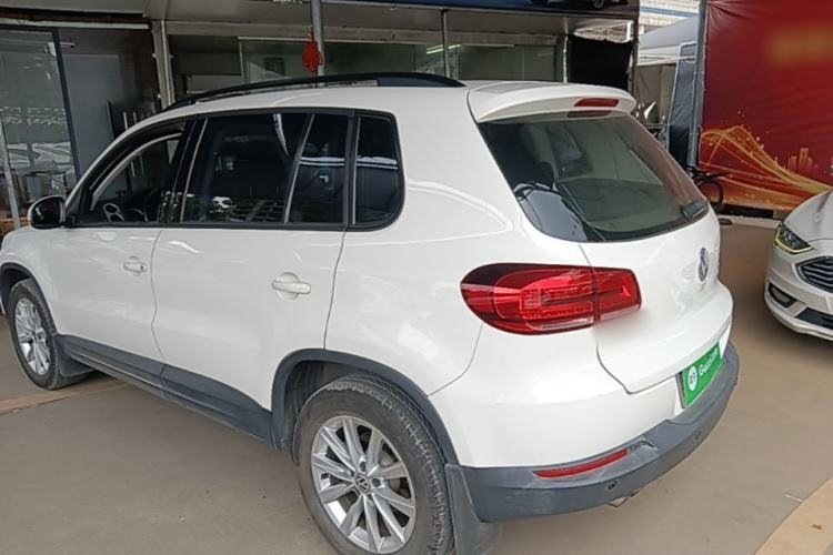 Used Volkswagen Tiguan 2015 1.8TSI Automatic Two-Wheel Drive Comfort Edition Rear Left 45 Deg