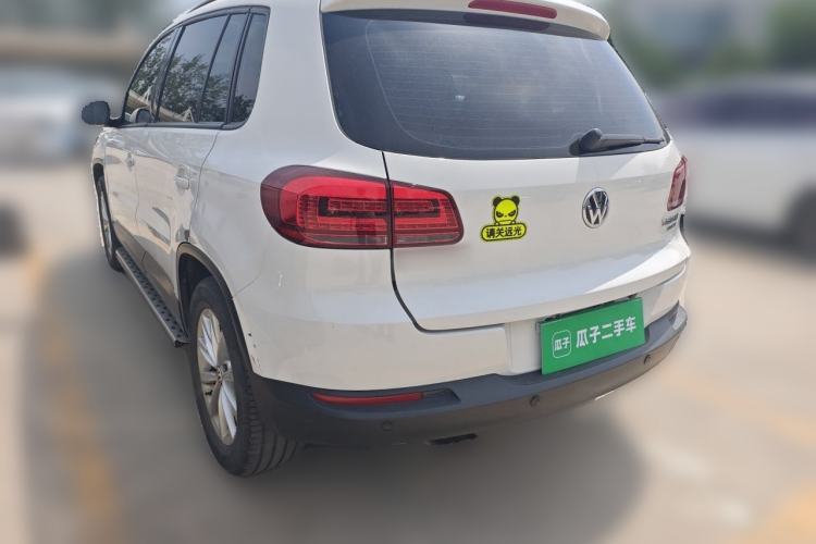 Used Volkswagen Tiguan 2015 1.8TSI Automatic Two-Wheel Drive Comfort Edition Rear Left 45 Deg