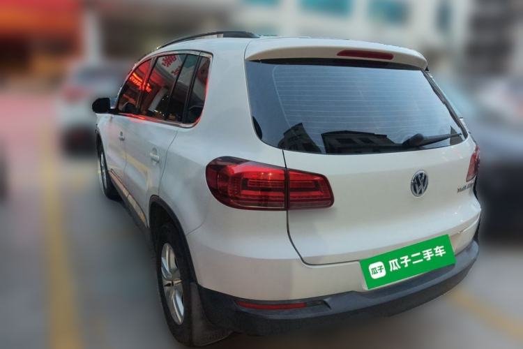 Used Volkswagen Tiguan 2015 1.8TSI Automatic Two-Wheel Drive Trend Edition Rear Left 45 Deg