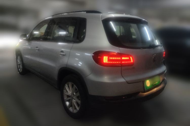 Used Volkswagen Tiguan 2015 1.8TSI Automatic Two-Wheel Drive Comfort Edition Rear Left 45 Deg